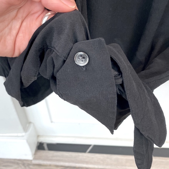 Madewell Silk Wrap Top - Picture 4 of 9